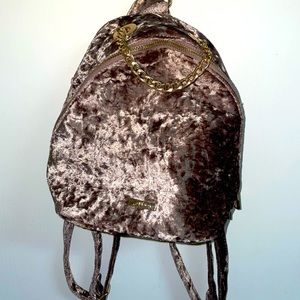 ALDO Crushed Pink Velvet Back-Pack